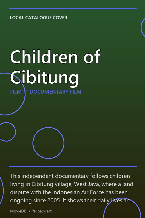 Children of Cibitung poster