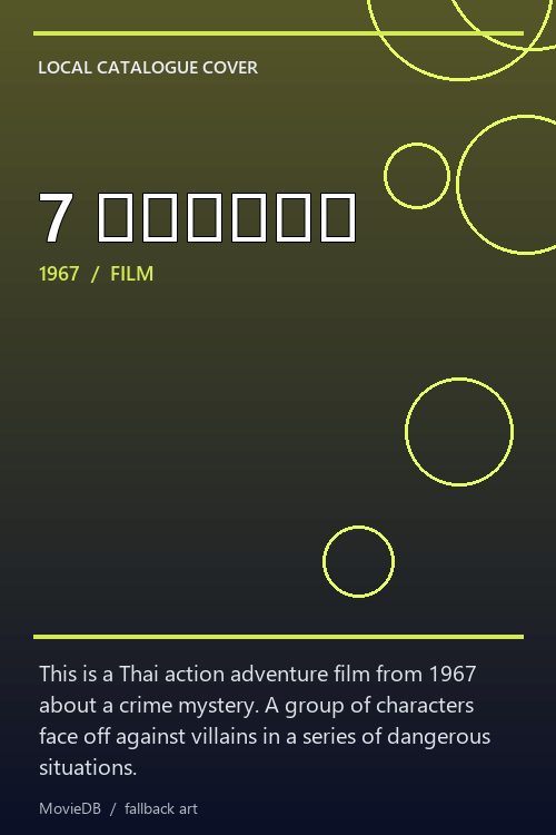 7 พระกาฬ poster