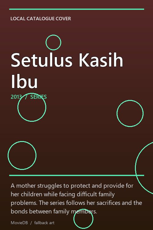 Setulus Kasih Ibu poster