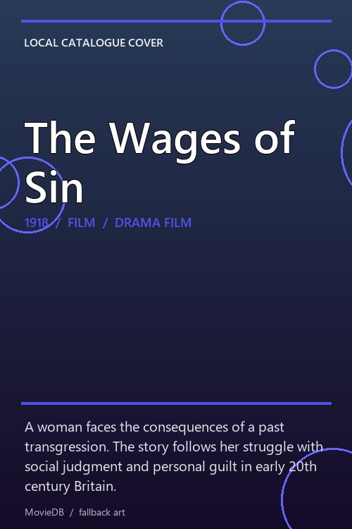 The Wages of Sin poster