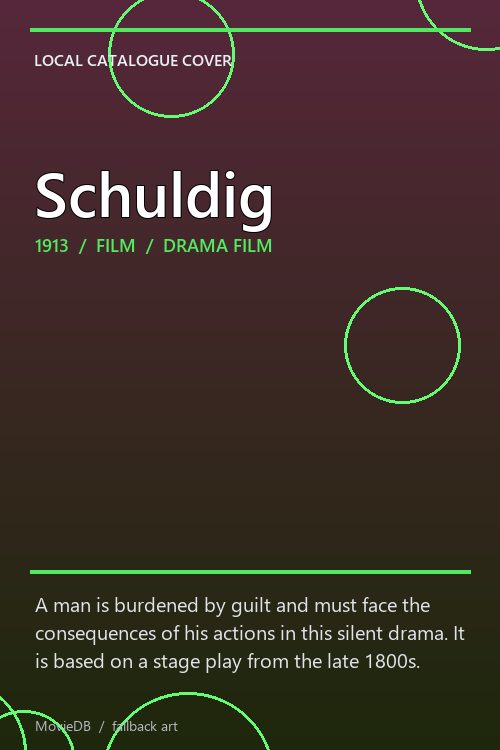 Schuldig poster