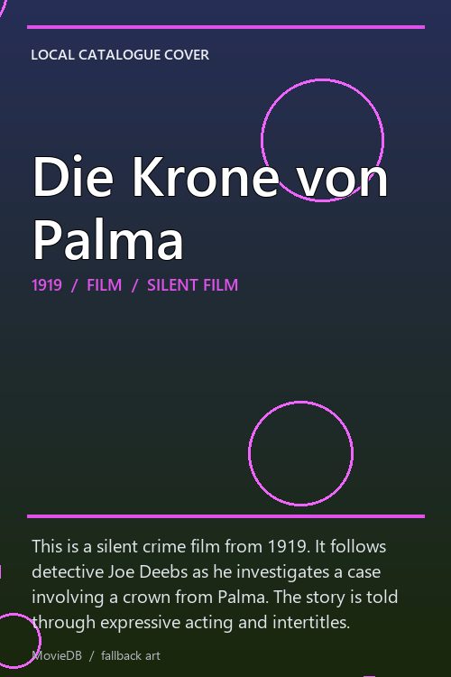 Die Krone von Palma poster