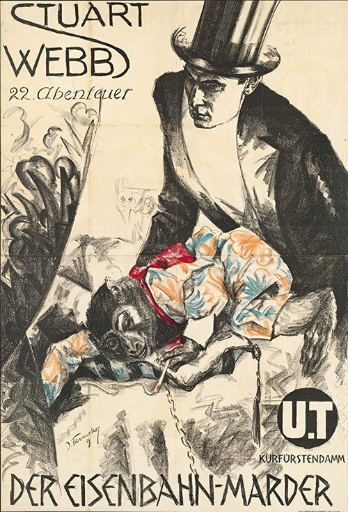 Der Eisenbahnmarder poster