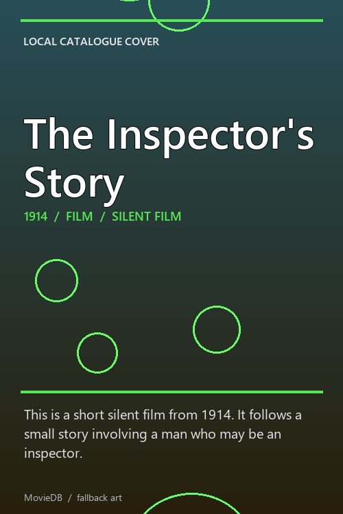 The Inspector's Story poster