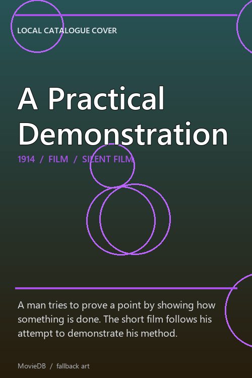 A Practical Demonstration poster