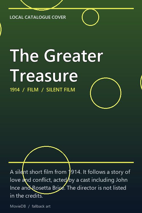 The Greater Treasure poster