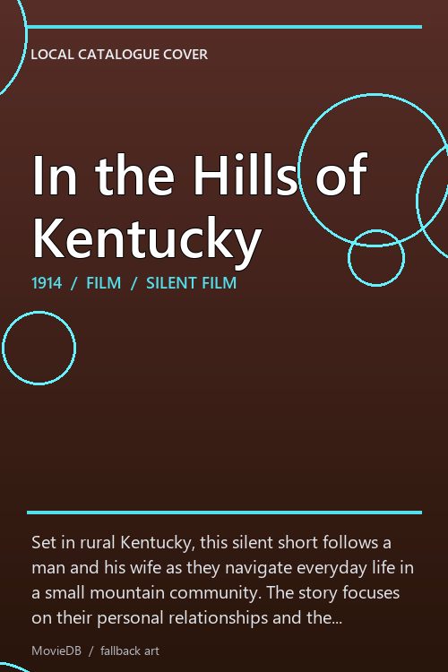 In the Hills of Kentucky poster