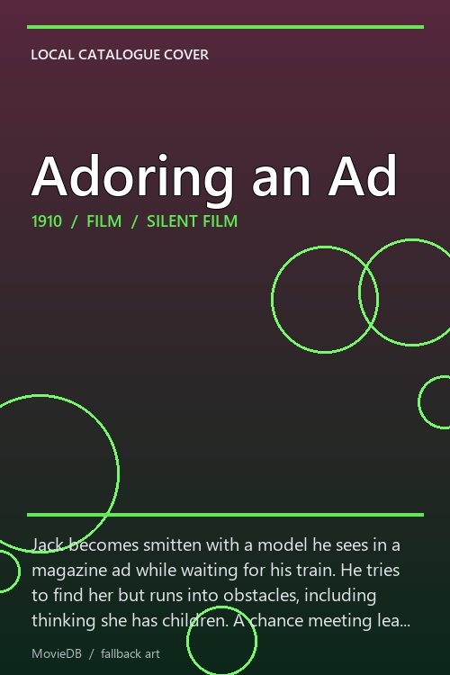 Adoring an Ad poster