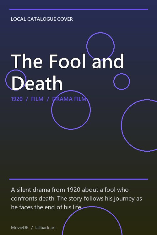 The Fool and Death poster