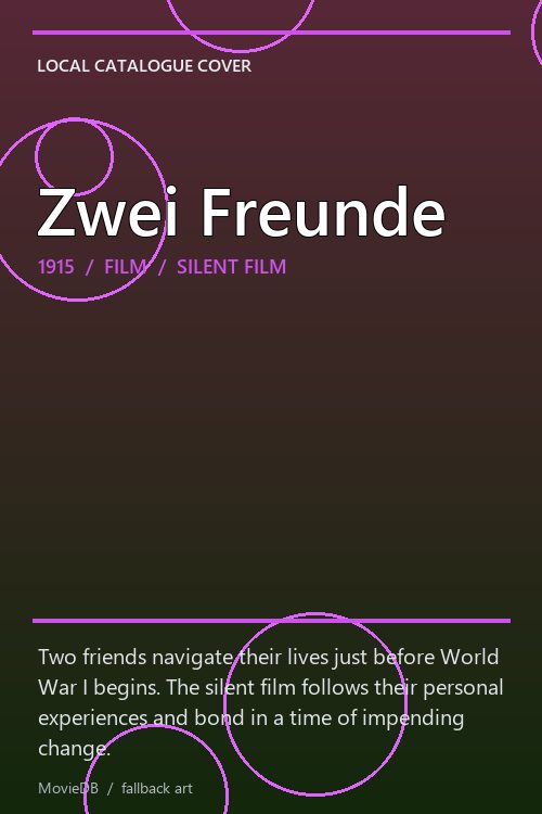 Zwei Freunde poster