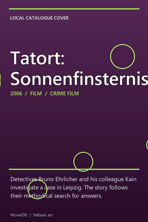 Tatort: Sonnenfinsternis poster