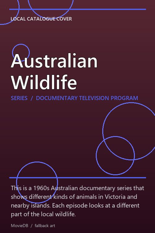 Australian Wildlife poster