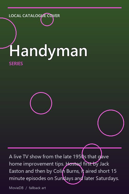 Handyman poster