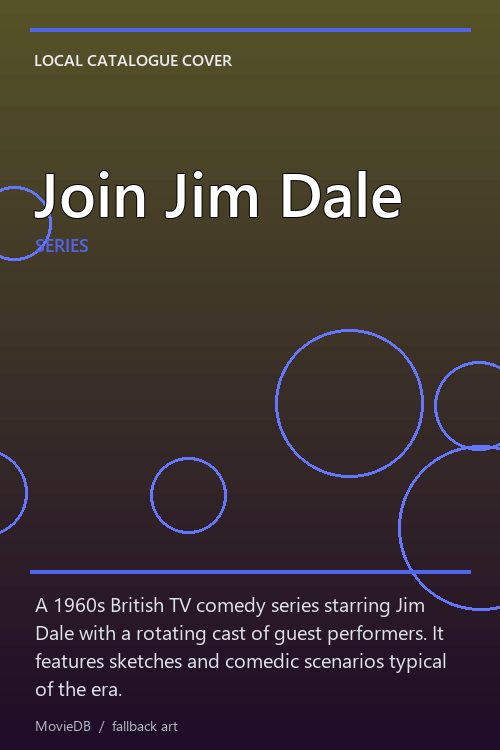 Join Jim Dale poster