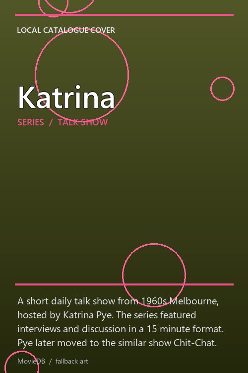 Katrina poster