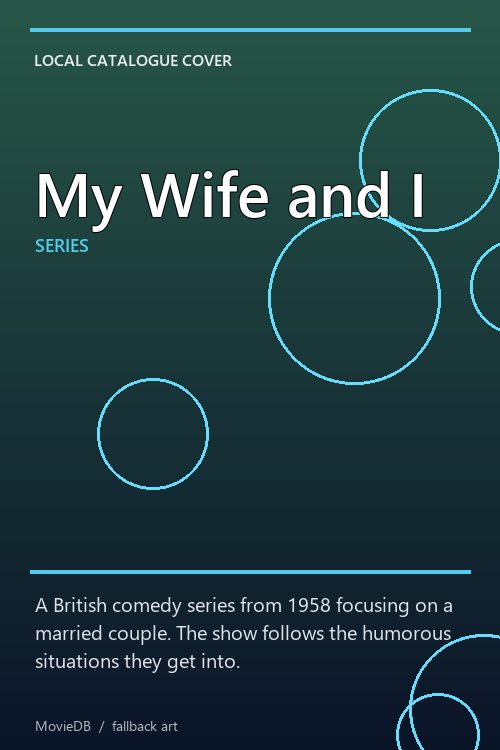 My Wife and I poster