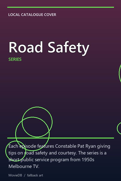 Road Safety poster