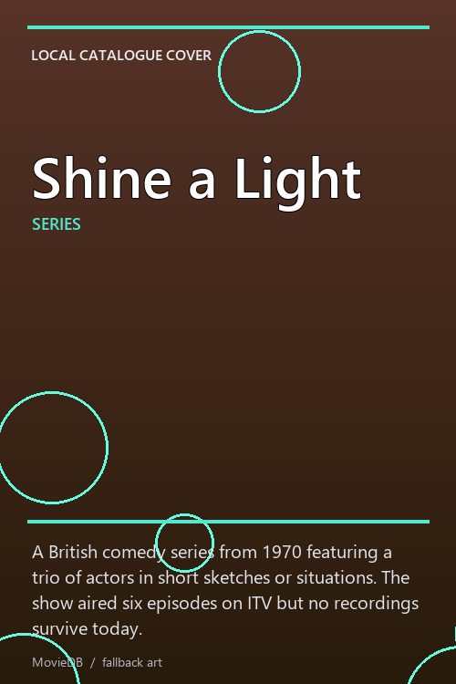 Shine a Light poster