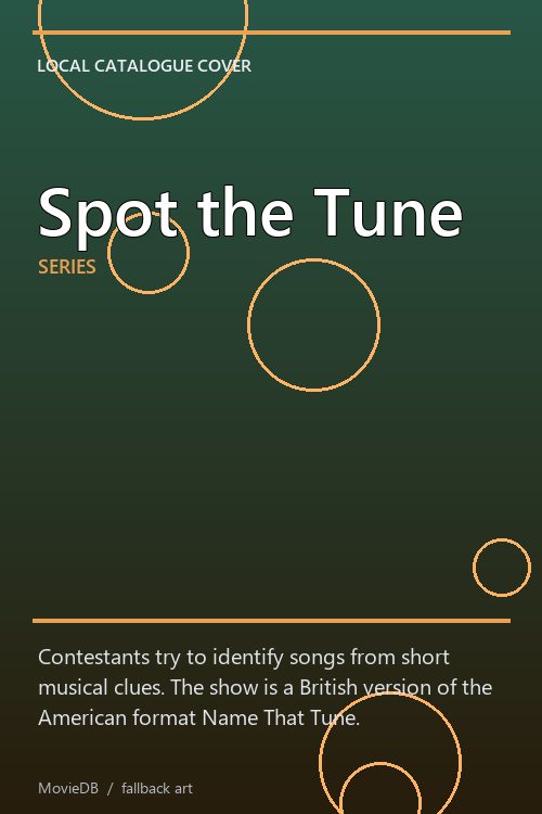 Spot the Tune poster