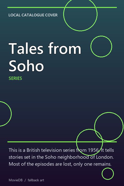 Tales from Soho poster