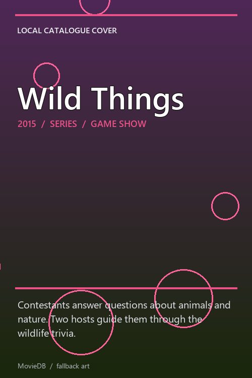 Wild Things poster