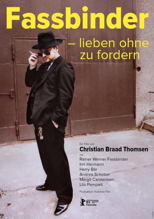 Fassbinder - To Love Without Demands poster