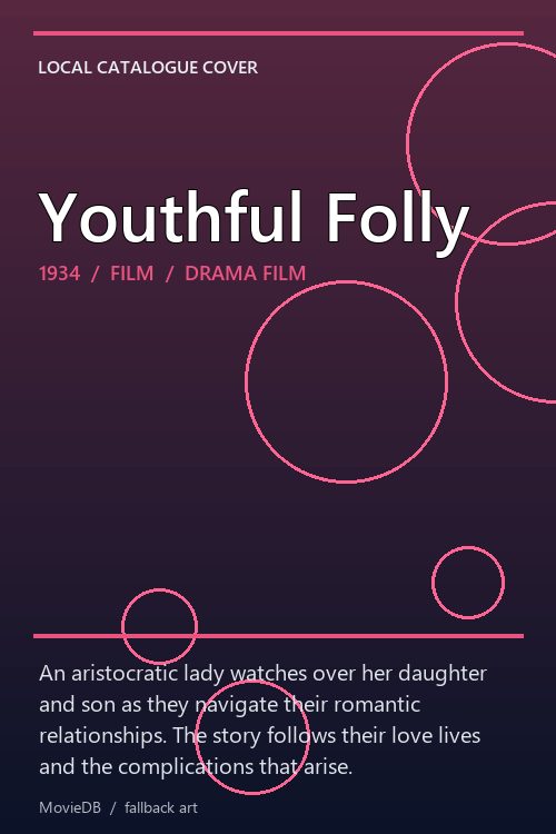 Youthful Folly poster