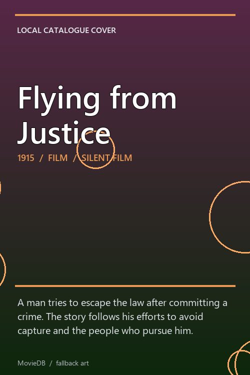 Flying from Justice poster