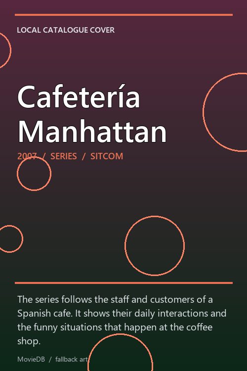 Cafetería Manhattan poster