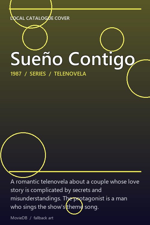 Sueño Contigo poster