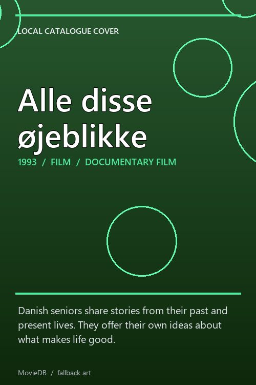 Alle disse øjeblikke poster