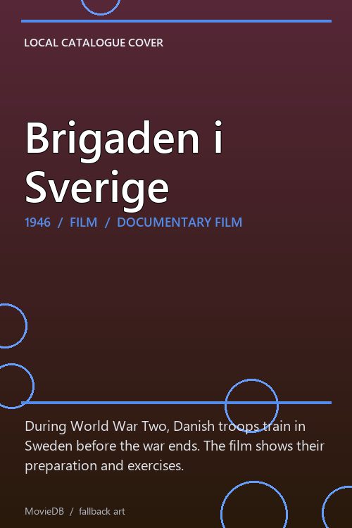 Brigaden i Sverige poster