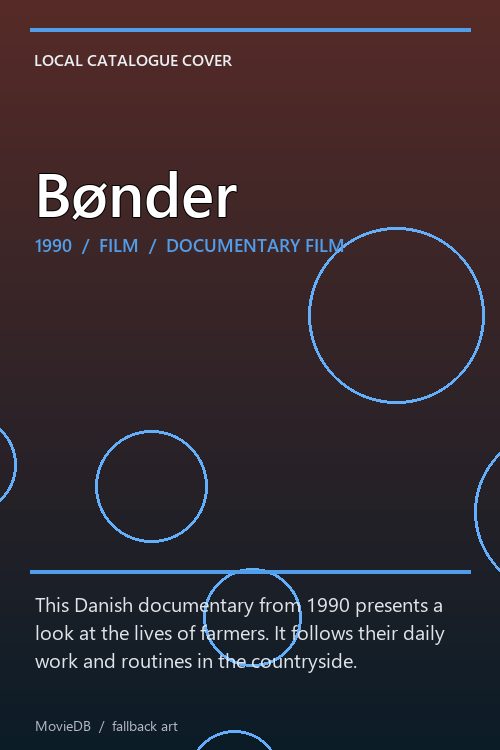 Bønder poster
