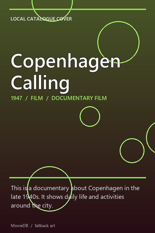 Copenhagen Calling poster