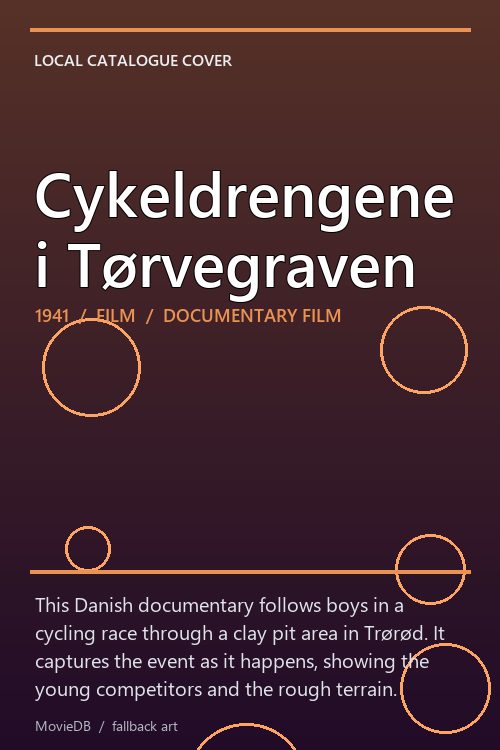 Cykeldrengene i Tørvegraven poster