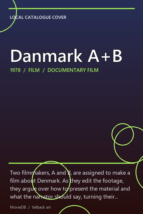 Danmark A+B poster