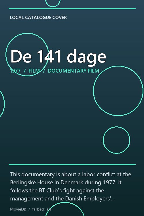 De 141 dage poster