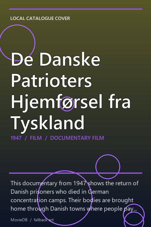 De Danske Patrioters Hjemførsel fra Tyskland poster