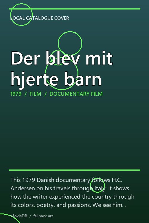 Der blev mit hjerte barn poster