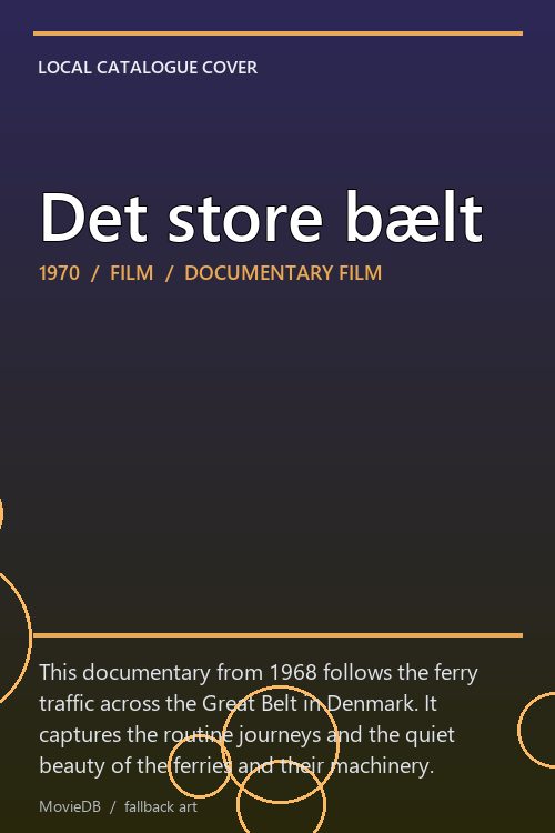 Det store bælt poster