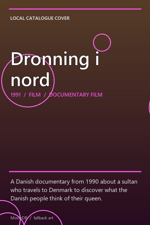 Dronning i nord poster
