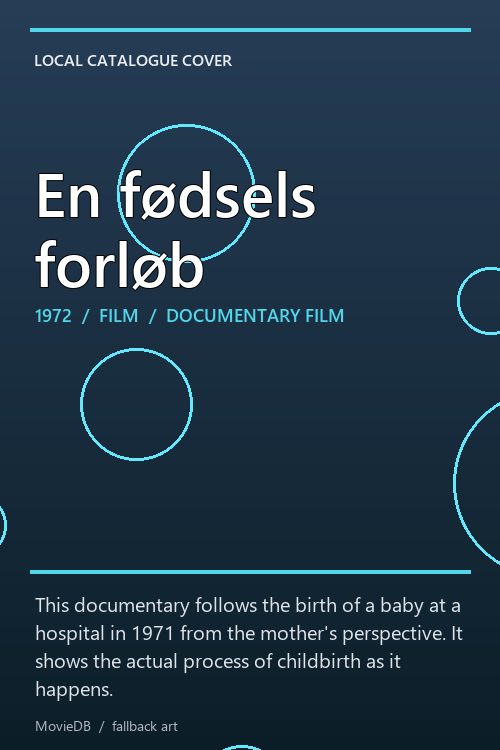 En fødsels forløb poster