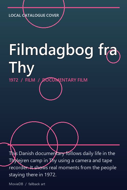Filmdagbog fra Thy poster