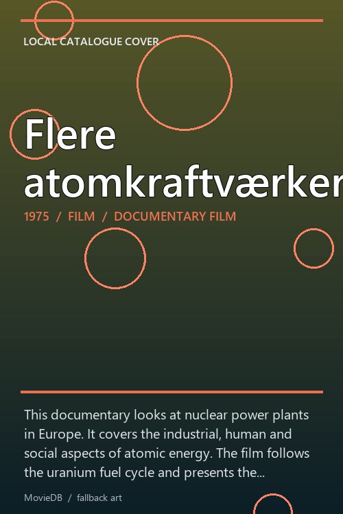 Flere atomkraftværker poster