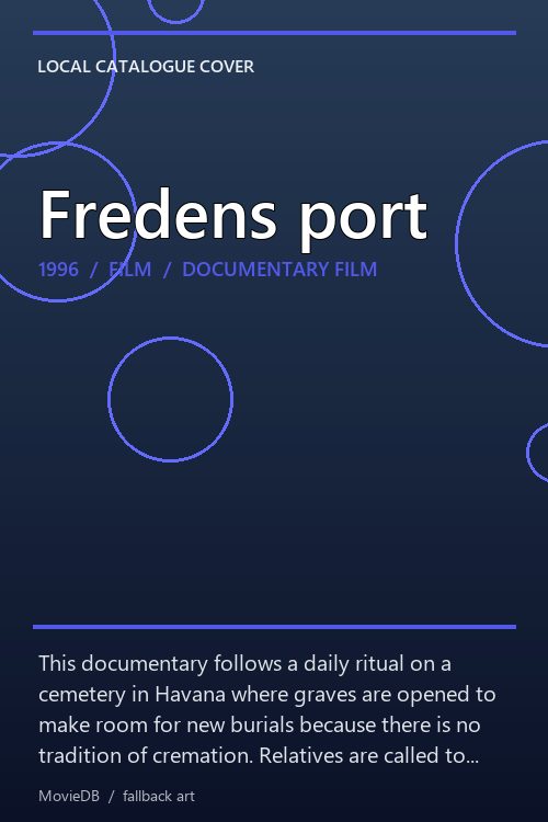 Fredens port poster