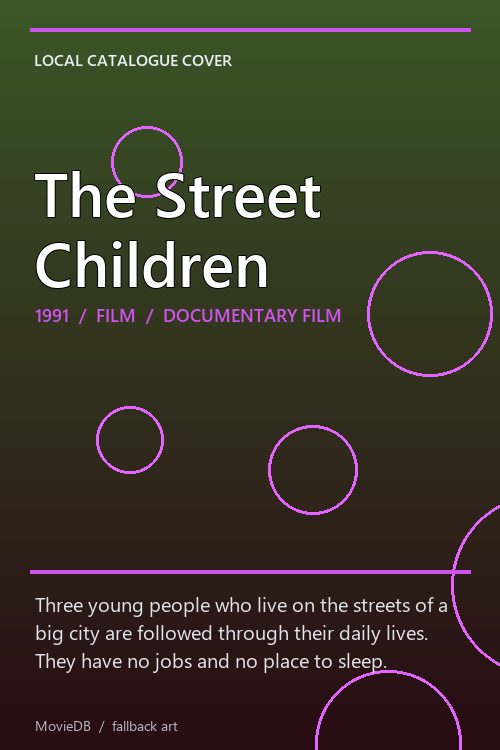 The Street Children poster
