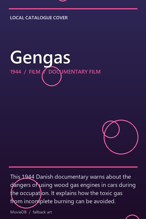 Gengas poster