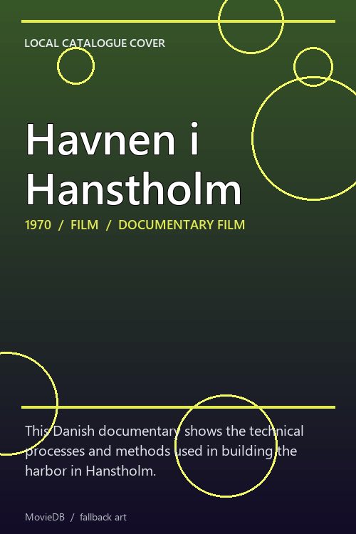 Havnen i Hanstholm poster