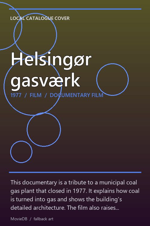 Helsingør gasværk poster