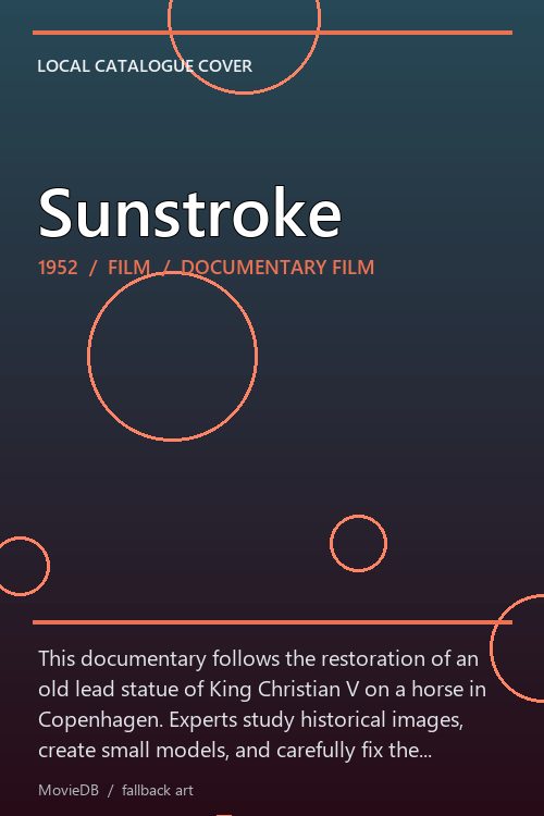 Sunstroke poster